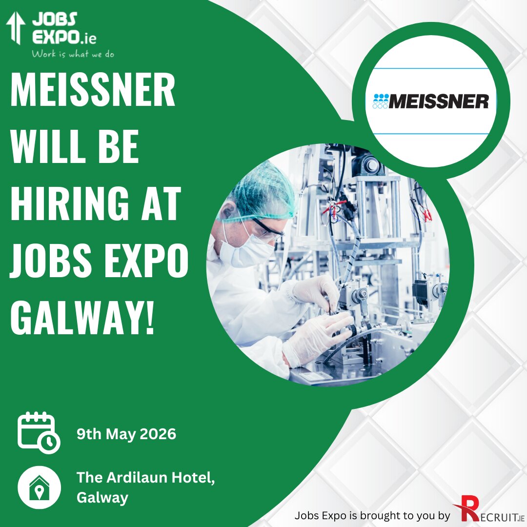 Meissner Filtration Products Hiring at Jobs Expo Galway