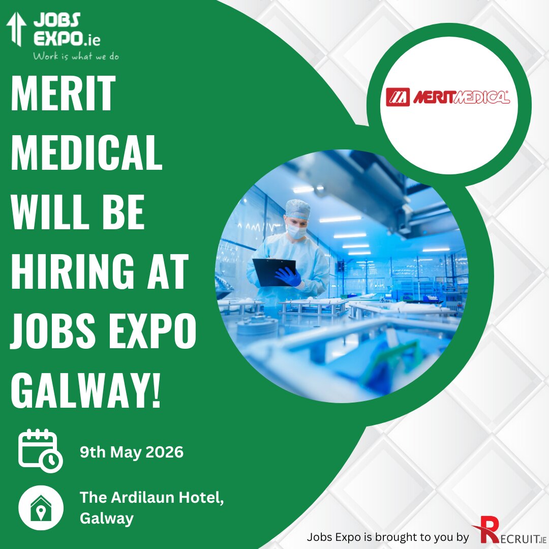Merit Medical Hiring at Jobs Expo Galway